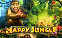 Игровой Автомат Happy Jungle Deluxe от Playson Логотип в Казино Игровой Автомат Happy Jungle Deluxe от Playson Логотип в Казино